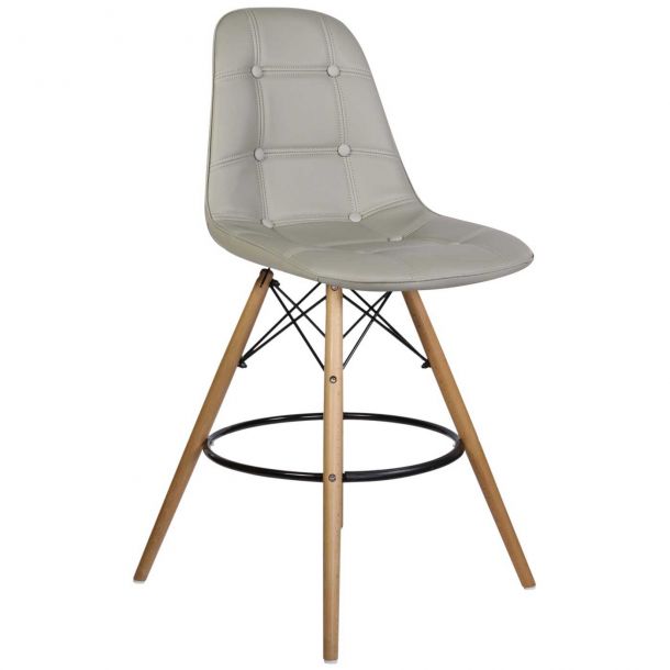 Барный стул Praga Eco Wood Серый (44460300) купить