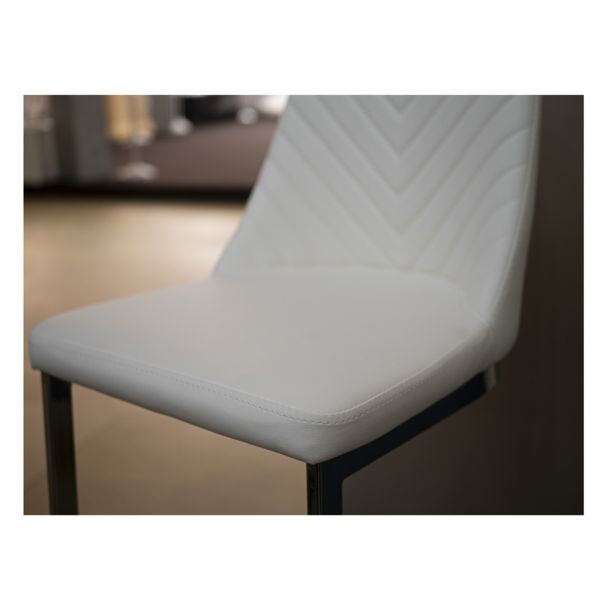 Барний стілець Прайм Eco Білий (73461353) цена