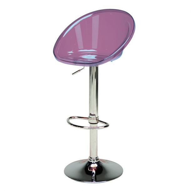 Барный стул Sphere Purple Прозрачный (12006536) недорого