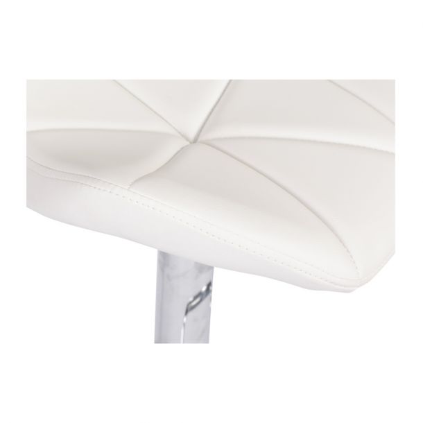 Барный стул Astra new Chrome Eco Белый (44382325) в Украине