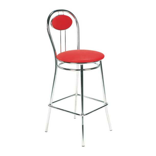 Барний стілець Tiziano hocker chrome V 27 (21226002)