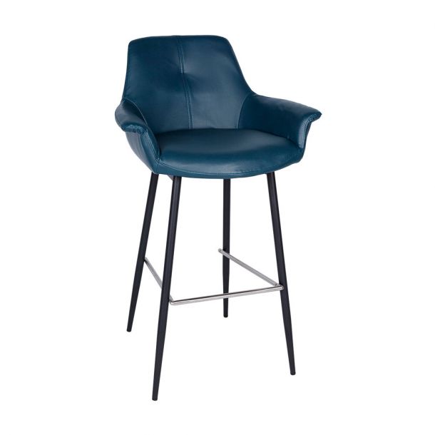 Барный стул Torres Eco Темно-синий (52426550)