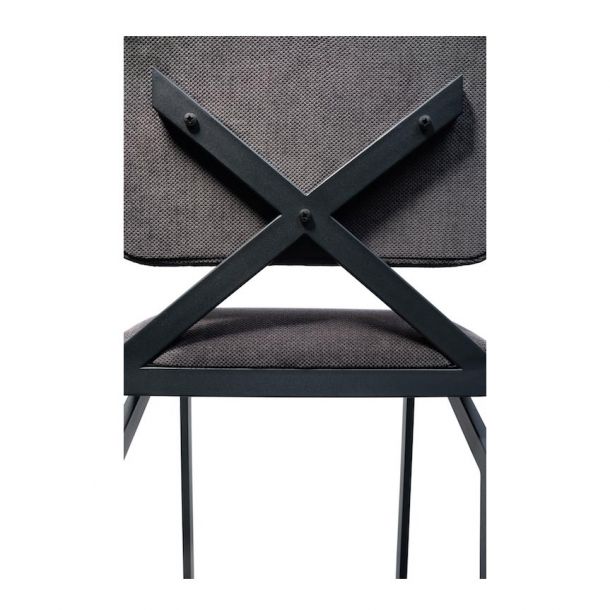 Барный стул Way Gray, Черный (54382516) цена