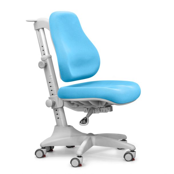 Дитяче крісло Mealux Match gray base Блакитний, Сірий (111011700)