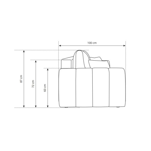 Диван раскладной SATO Castel 03 (1321459477) с доставкой