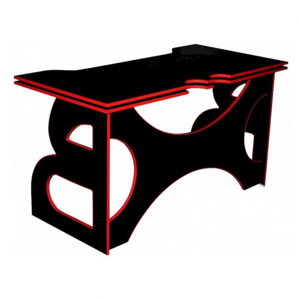 Геймерський стіл Homework Game 140x70 Black, Red (66443396) в Украине