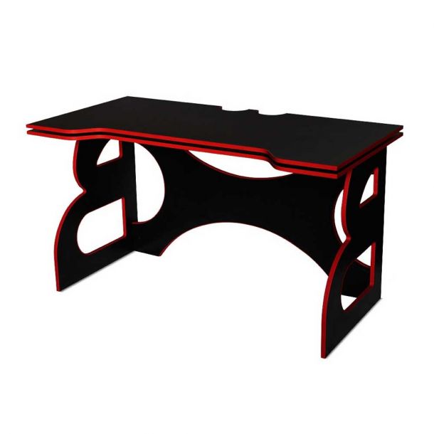 Геймерський стіл Homework Game 140x70 Black, Red (66443396) hatta
