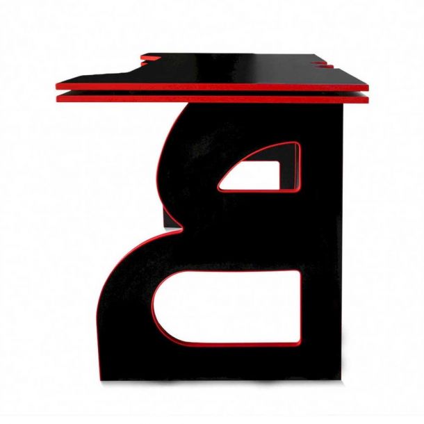 Геймерский стол Homework Game 140x70 Black, Red (66443396) недорого