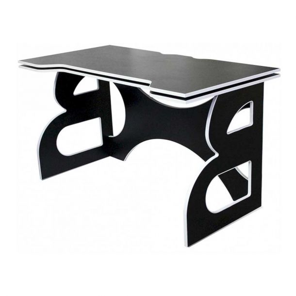 Геймерський стіл Homework Game 140x70 Black, White (66443395) фото