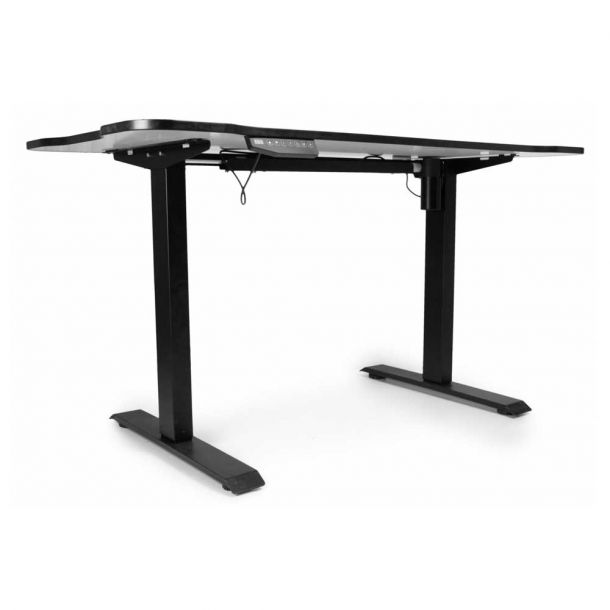 Геймерський стіл StandUp Memory 135x67 Black (66443387) в Украине