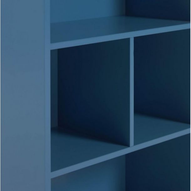 Книжный шкаф CELESTE 50х105 Синий (90724206) фото
