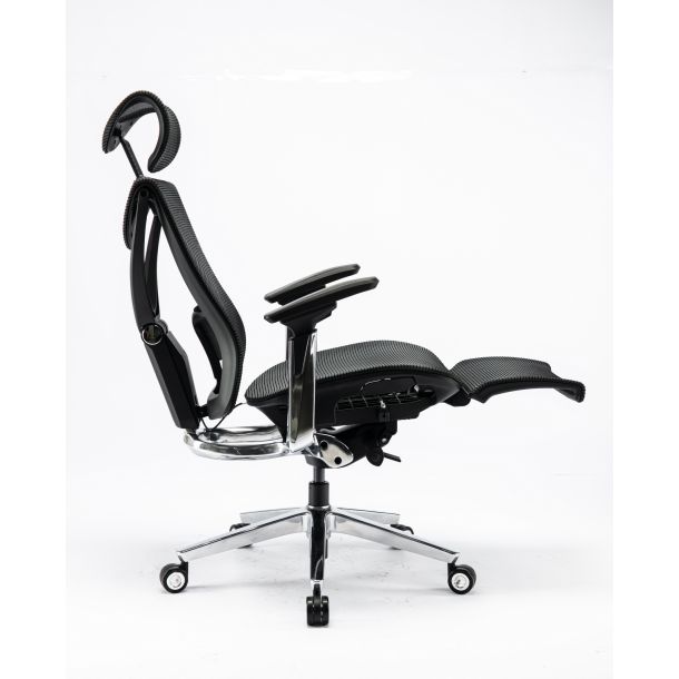 Кресло ADAPWORK S1 Mesh Pro Senior ErgoChair Черный (1061205566) с доставкой