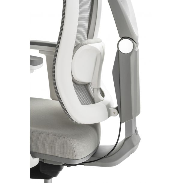 Кресло ADAPWORK S1 Senior ErgoChair Серый, Белый (106850125) купить