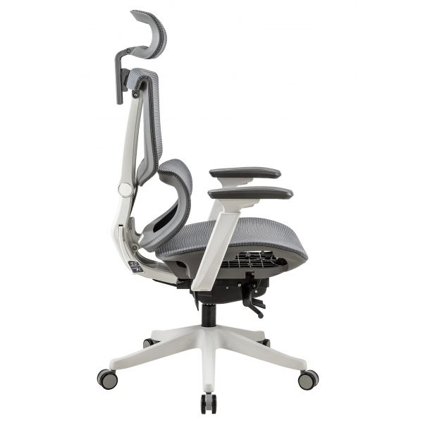 Крісло ADAPWORK S2 Mesh Senior ErgoChair Сірий, Білий (1061205569) в интернет-магазине