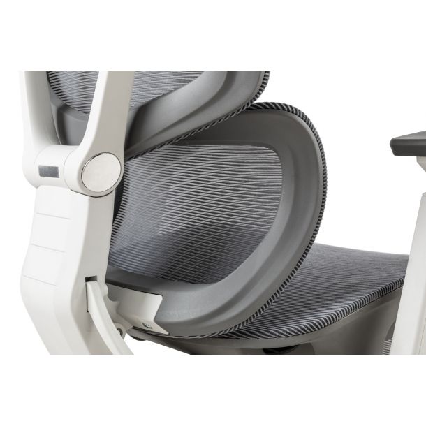 Кресло ADAPWORK S2 Mesh Senior ErgoChair Серый, Белый (1061205569) в интернет-магазине