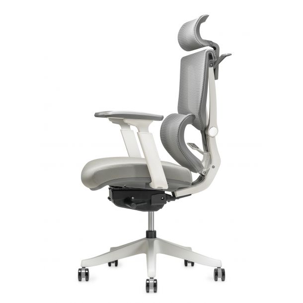 Кресло ADAPWORK S2 Senior ErgoChair Серый, Белый (106850139) в интернет-магазине