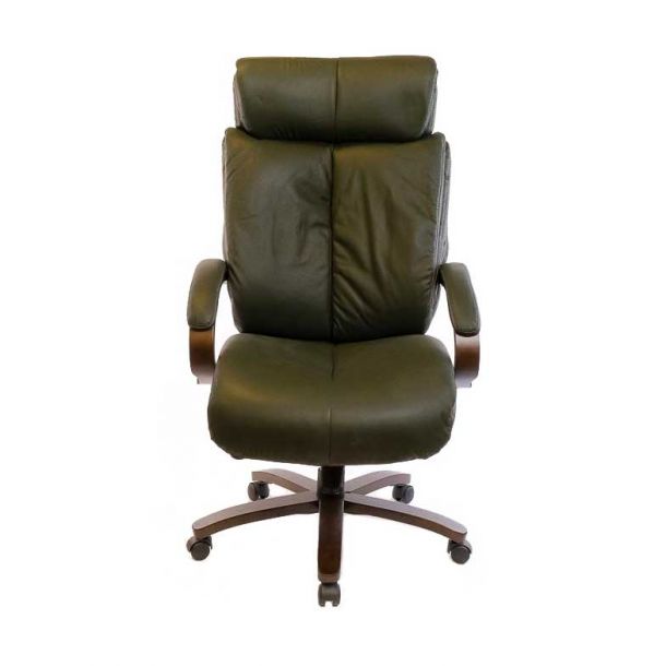 Кресло Аризона Soft EX MB Кожа Зеленый (47436547) фото