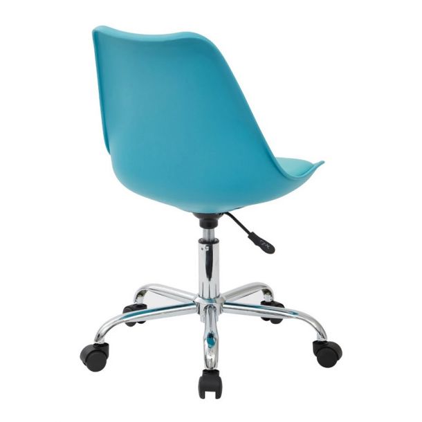 Кресло Asteria Eco Голубой (44443444) цена