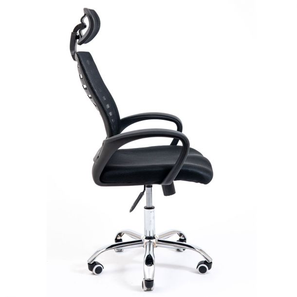 Кресло Бласт Хром Черный (48460536) в интернет-магазине