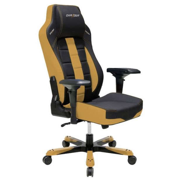 Кресло геймерское BOSS OH/BF120 Черный, Коричневый (38250904)