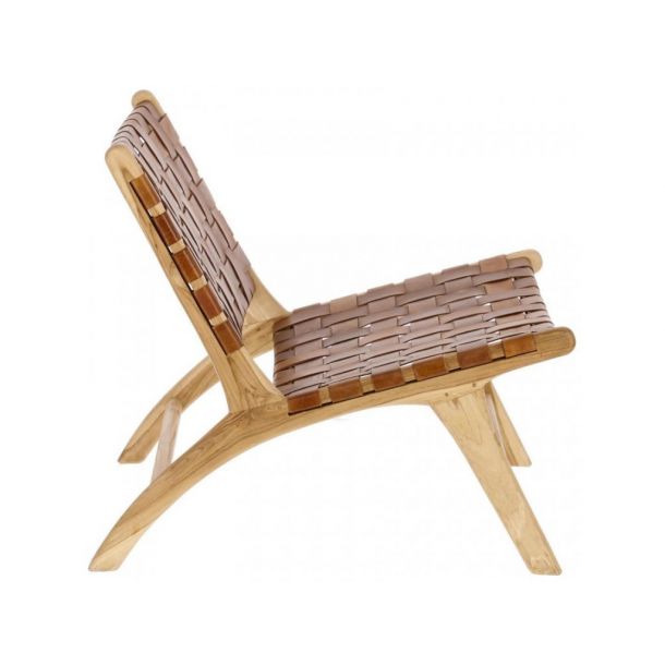 Кресло Calixta Коричневый (90917015) цена