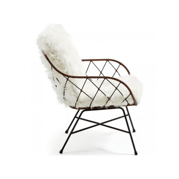 Кресло CLAQUE Белый (90917010) цена