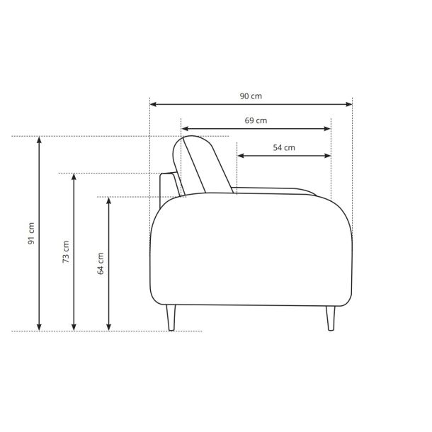 Крісло Cloud Elma 2 (1321468483) в Киеве