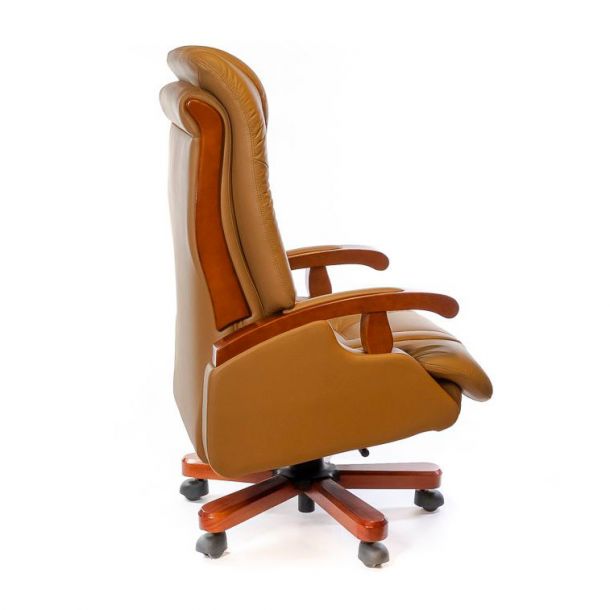 Кресло Деваро EX RL Кожа Бежевый (47403398) цена