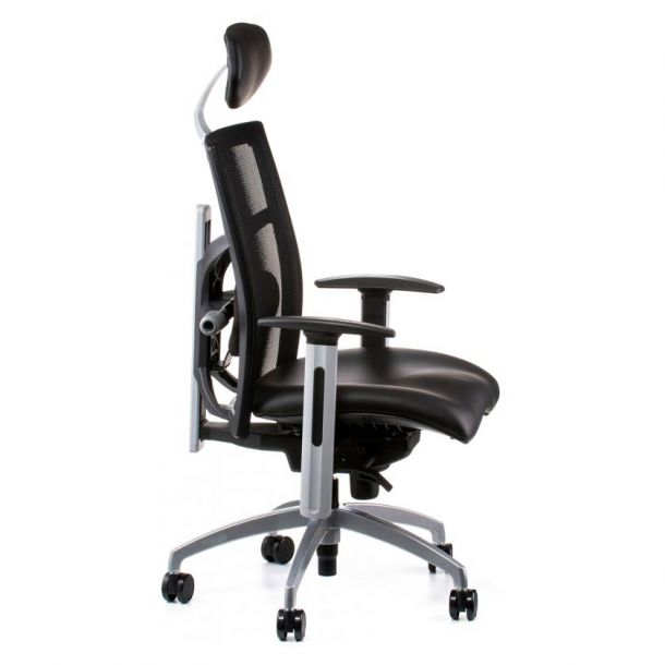 Крісло Exact Black leather (26190130) цена