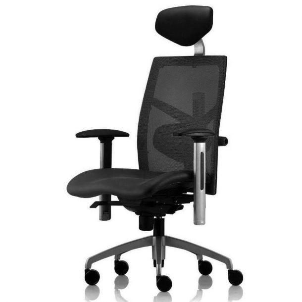Крісло Exact Black leather (26190130) купить