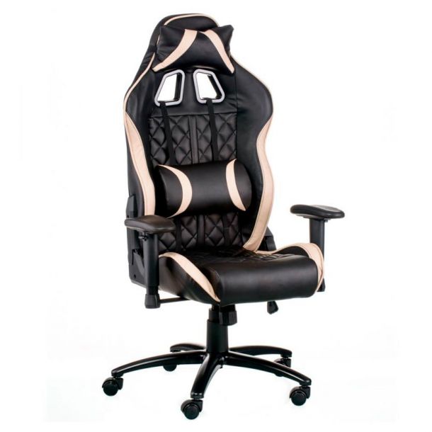 Кресло ExtremeRace 3 Black, Cream (26373416)
