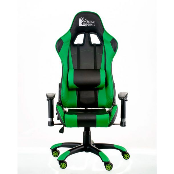 Крісло ExtremeRace Black, Green (26372998) с доставкой