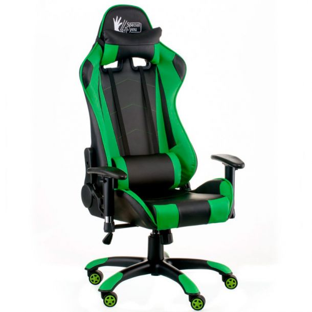Крісло ExtremeRace Black, Green (26372998)