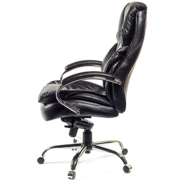 Кресло Флорида Кожа Черный (47336381) цена