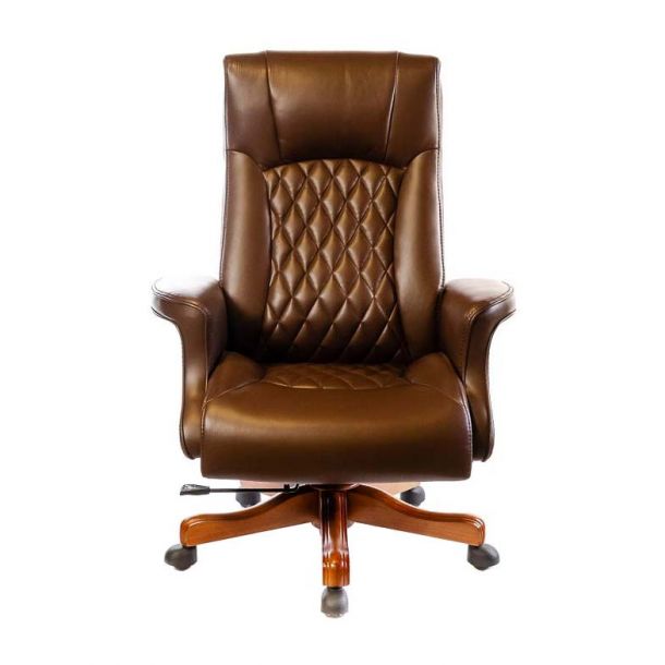 Кресло Франсуа EX TILT Кожа Коричневый (47403528) фото