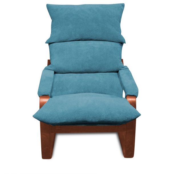 Кресло Fresho Blue, Орех (88487777) недорого