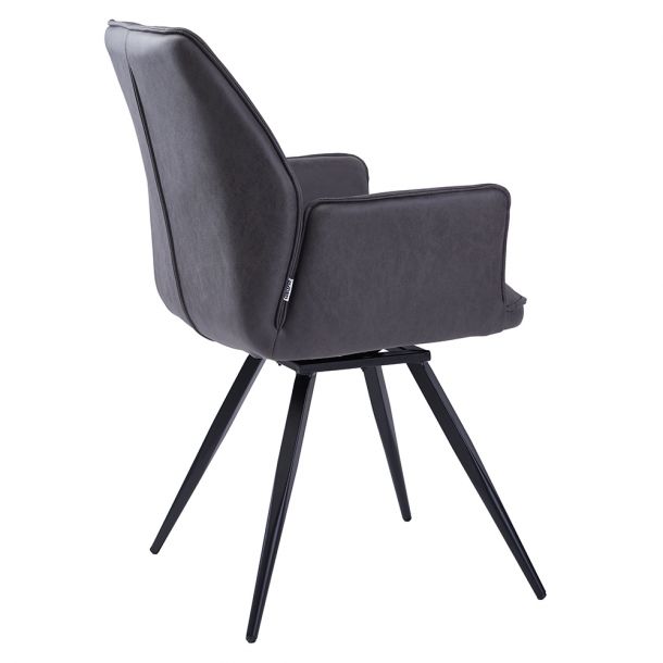 Поворотное кресло Galaxy Угольный серый (31487895) цена