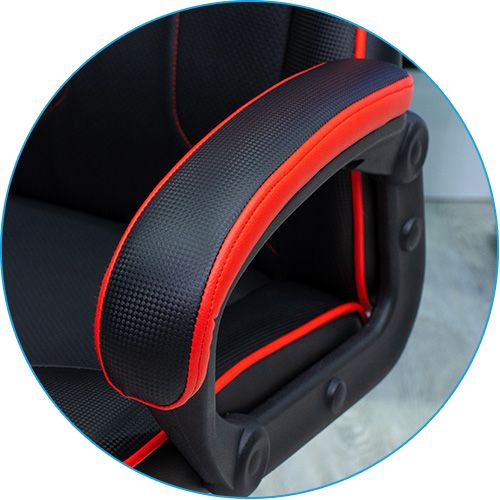 Кресло геймерское AC40C Air Черный, Красный (77450502) в Украине
