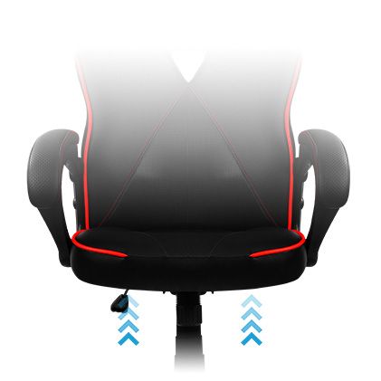 Кресло геймерское AC50C Air Черный, Черный (77450503) с доставкой