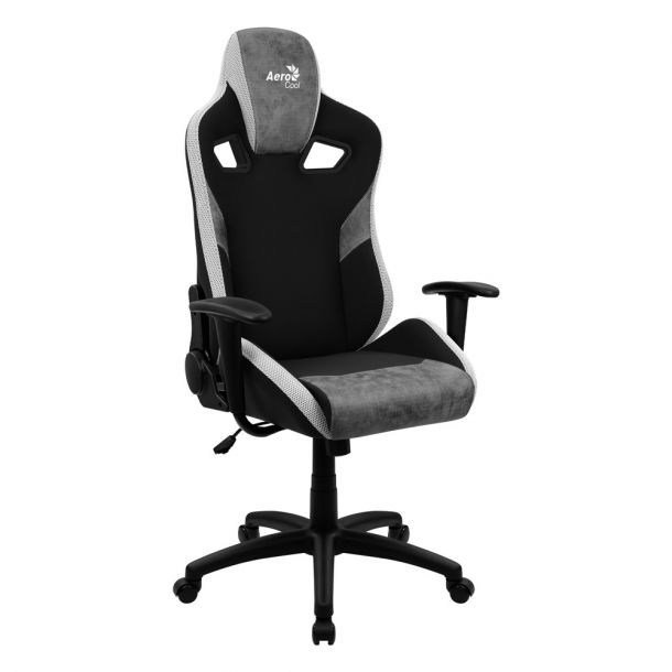 Кресло геймерское Count Черный, Stone Grey (77450513) в интернет-магазине