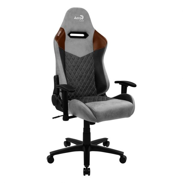 Кресло геймерское Duke Черный, Tan Grey (77450520) цена