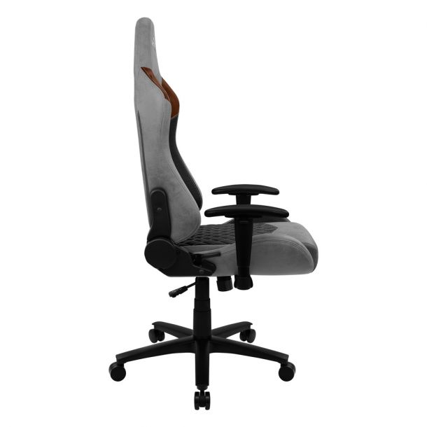 Кресло геймерское Duke Черный, Tan Grey (77450520) дешево