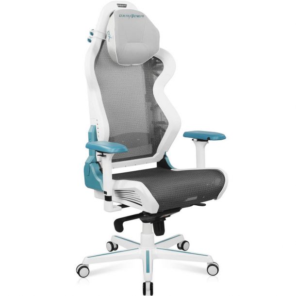 Кресло геймерское Air Pro Белый, Голубой (38518318)