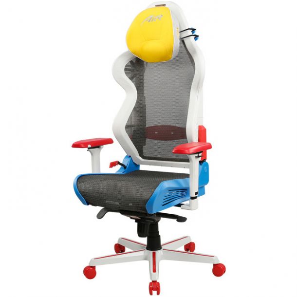 Кресло геймерское Air Pro Белый, Синий (38518317) hatta