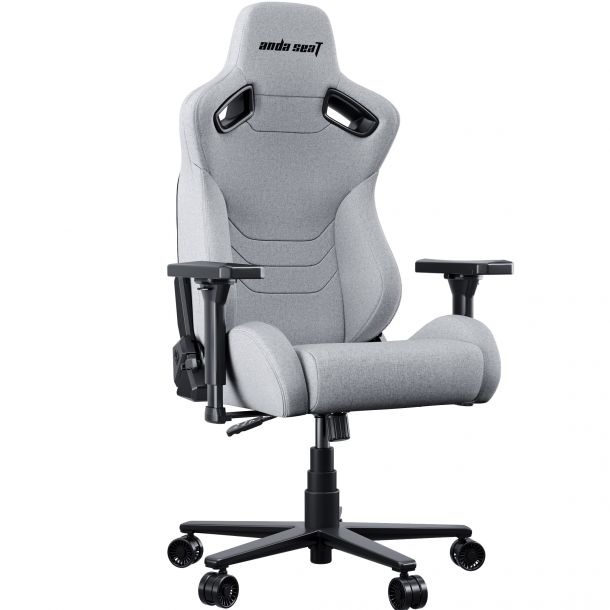 Кресло геймерское Anda Seat Kaiser Frontier XL Linen Grey (871033023) цена