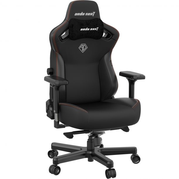 Кресло геймерское Anda Seat Kaiser 3 L Black (87988605)