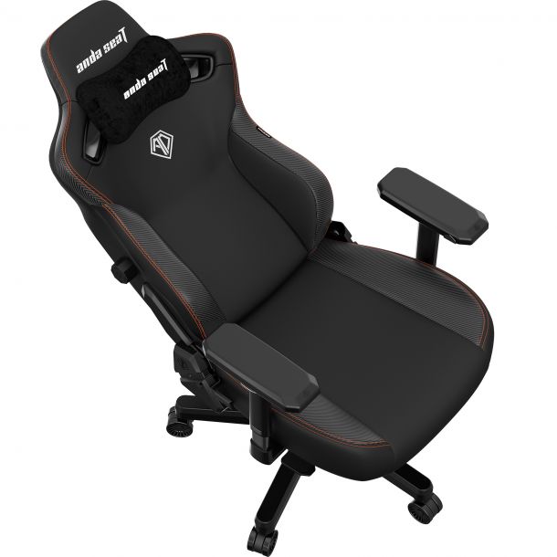 Крісло геймерське Anda Seat Kaiser 3 L Black (87988605) недорого