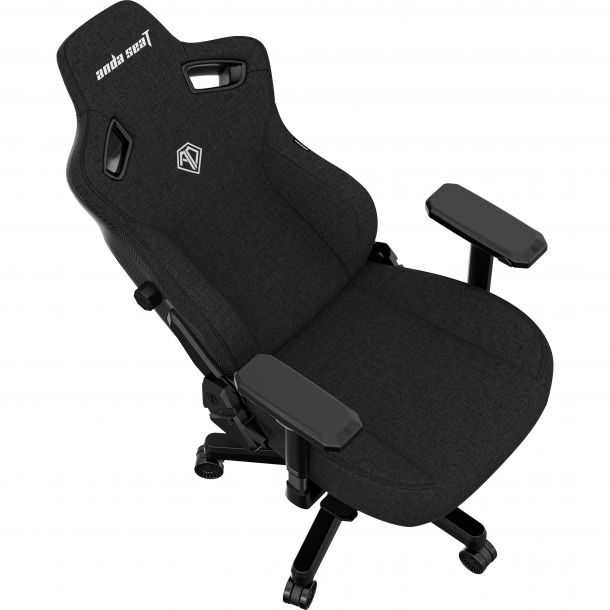 Крісло геймерське Anda Seat Kaiser 3 L Linen Black (87785391) в интернет-магазине