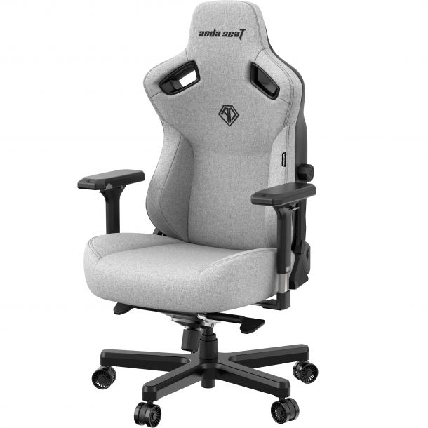 Крісло геймерське Anda Seat Kaiser 3 L Linen Grey (87785392) купить