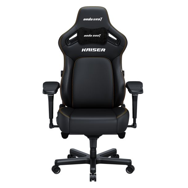 Крісло геймерське Anda Seat Kaiser 4 Size L Premium PVC Black (871470372) фото